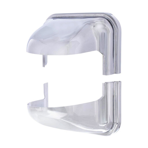 42373 - CHROME MIRROR POST COVER FOR 2