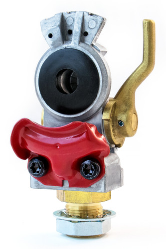 441165 - BULKHEAD SHUT-OFF GLADHAND RED