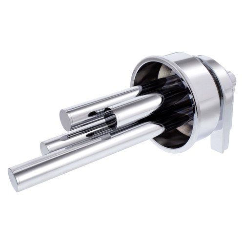 46107 - CHROME BRASS TRAIN WHISTLE