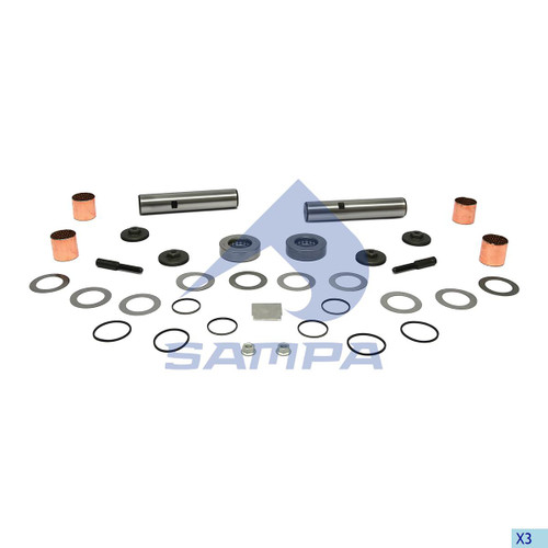 500.619B - KING PIN SET MERITOR SINGLE DRAW KEY 9.060 X 1.794