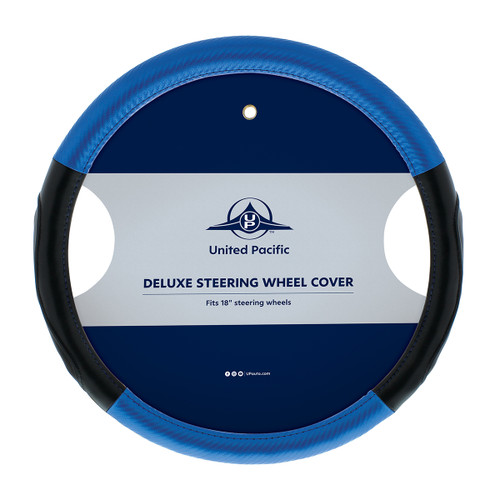 70408 - STEERING WHEEL COVER BLUE