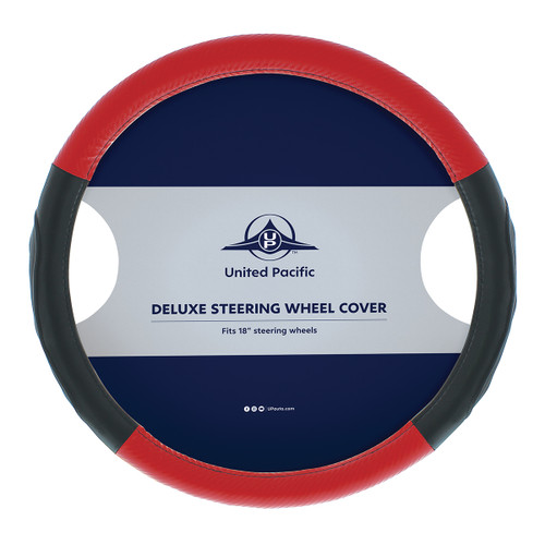 70409 - STEERING WHEEL COVER RED