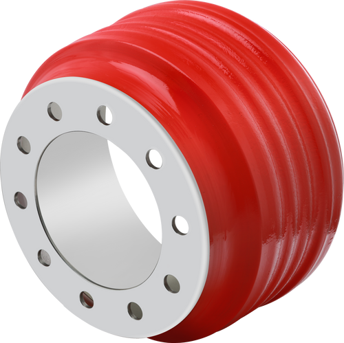 96875B - 16.50 X 7" 8 HOLE STEEL SHELL