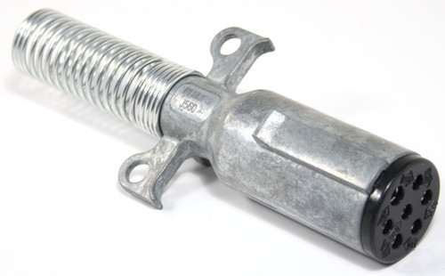 15-730 - PLUG - 7 PIN, WITH CABLE GUARD