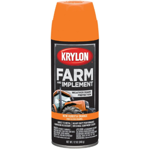 1954 KRYL - KRYLON KUBOTA ORANGE SPRAY PAINT