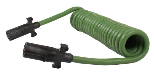 30-4327 - CABLE ASSEMBLY - 12ft ABS coiled, with molded plugs