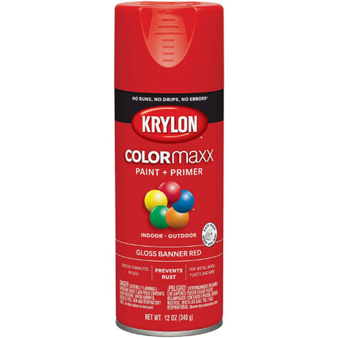 5503 - PAINT - COLORMAXX™ GLOSS BANNER RED - 12 OZ.