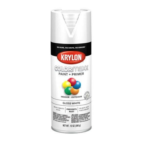 5545 - PAINT - COLORMAXX™ GLOSS WHITE - 12 OZ.
