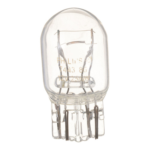 7443B2 PHIL - PHILIPS HALOGEN BULB 7443 (2-PACK)