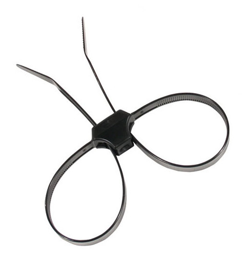 8-45194 - DUAL TIE WRAPS, BLACK, 19 INCH