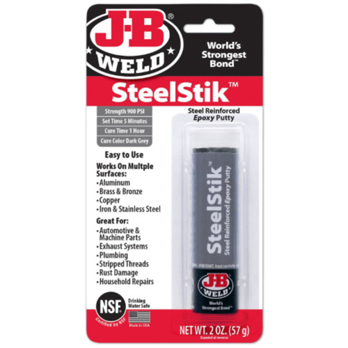 8267-S - J-B STEELSTIK PUTTY 2 OZ