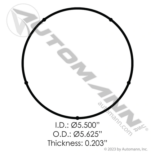 840.TH46387GEL - Thermostat Housing Gasket Seal DD13 DD15 DD16
