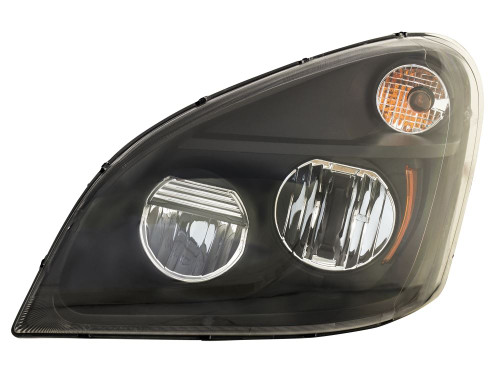 FL011-B111L-US11 - HEADLIGHT, CASCADIA P3 EVOLUTION - LED BULB, BLACK HOUSING, LH