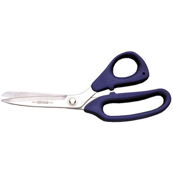 HERITAGE 7220 Soft Handle Shears 9" Ambidextrous Poultry Shear, Bent Handle Style, Sharp Tip Shape KLEIN TOOLS