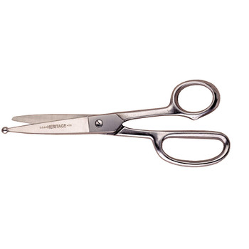 HERITAGE 758BP  8" Right Hand Poultry Shear, Straight Handle Style, Ball Tip Shape  KLEIN TOOLS