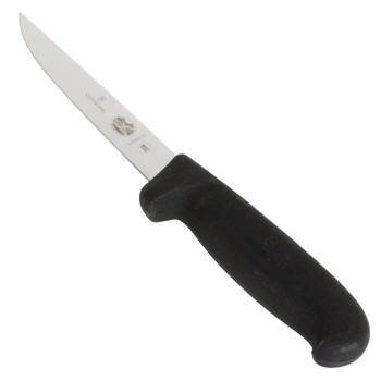 Victorinox knife 5.6103.12    40614  5" BONING WIDE STIFF    BLACK FIBROX HANDLE