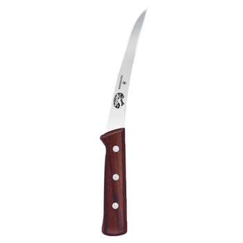 Victorinox knife 5.6616.15  (40019) 6" CURVE FLEX BONING KNF ROSEWOOD HANDLE