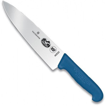 Victorinox 40451 CHEF'S KNIFE W/ 8" BLADE, BLUE HANDLE