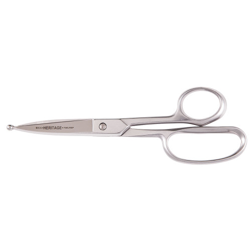 HERITAGE 758LRBP  9'' Straight Stainless Trimmer w/Large Ring/Ball Tip  KLEIN TOOLS