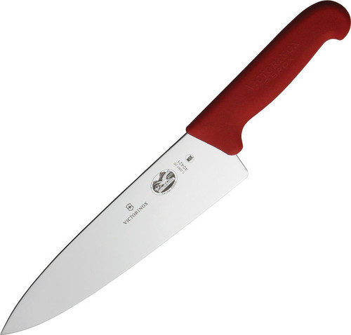 Victorinox 40421 CHEF'S KNIFE W/ 8" BLADE, RED HANDLE
