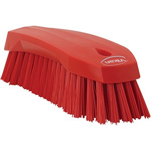REMCO 38904 VIKAN LARGE HAND BRUSH- STIFF, RED 