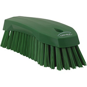 REMCO 38902 VIKAN LARGE HAND BRUSH- STIFF, GREEN 