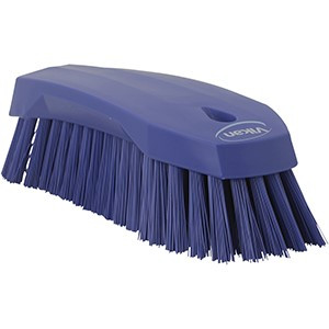 REMCO 38908 VIKAN LARGE HAND BRUSH- STIFF, PURPLE