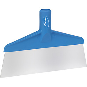 REMCO VIKAN 29103 STAINLESS STEEL FLOOR SCRAPER, BLUE 