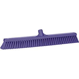 remco 31998 VIKAN 24" SMALL PARTICLE PUSH BROOM- SOFT, PURPLE