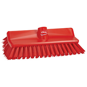 REMCO 70474 VIKAN HIGH-LOW BRUSH- MEDIUM, RED