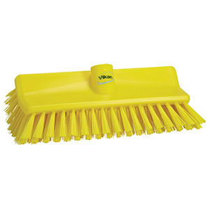 REMCO 70476 VIKAN HIGH-LOW BRUSH- MEDIUM, YELLOW