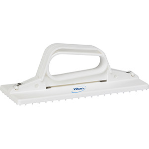REMCO 55105 VIKAN HANDHELD CLEANING PAD HOLDER, WHITE