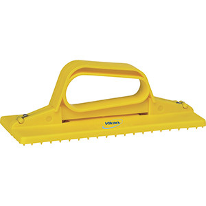 REMCO 55106 VIKAN HANDHELD CLEANING PAD HOLDER, YELLOW