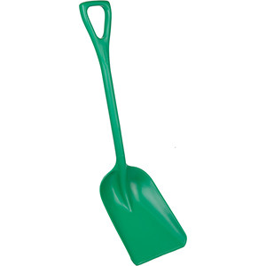 REMCO 69812  ONE-PIECE SHOVEL 10'' W X 37.5'' L, GREEN