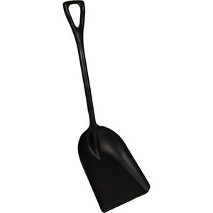 REMCO  69829 ONE-PIECE SHOVEL W/ 14" BLADE, BLACK