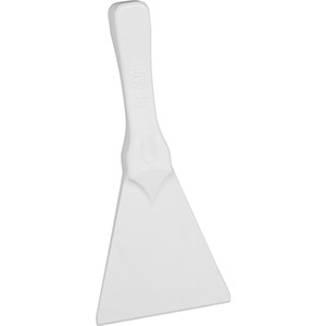 REMCO 69625 4 3/8" POLYPROPYLENE SEAMLESS HAND SCRAPER, WHITE