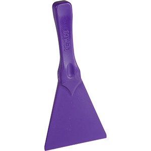 REMCO 69628  4 3/8" POLYPROPYLENE SEAMLESS HAND SCRAPER, PURPLE