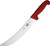 Victorinox 40425 CURVED CIMETER KNIFE W/ 10" BLADE, RED HANDLE