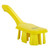 REMCO 41796 VIKAN UST SHORT HANDLE SCRUBBING BRUSH- STIFF, YELLOW