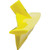 REMCO 71506 VIKAN 20" SINGLE BLADE ULTRA HYGIENE SQUEEGEE, YELLOW