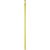 REMCO 29626 VIKAN 59" ULTRA HYGIENE HANDLE, YELLOW