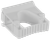 REMCO 10135 VIKAN WALL BRACKET FOR 1-3 TOOLS, WHITE