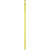 REMCO 29646 VIKAN 67" ULTRA HYGIENE HANDLE, YELLOW