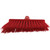 REMCO 29144 VIKAN 12" ANGLE BROOM- EXTRA STIFF, RED
