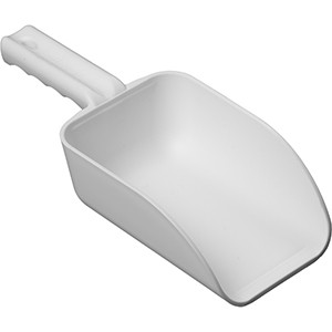 64005 REMCO 32 OZ. HAND SCOOP, WHITE