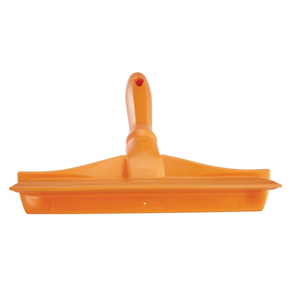 REMCO 71257 VIKAN 10" SINGLE BLADE ULTRA HYGIENE BENCH SQUEEGEE- ORANGE