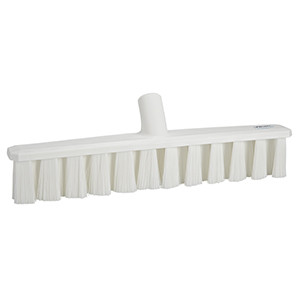 REMCO 31735 VIKAN 16" UST PUSH BROOM- MEDIUM, WHITE