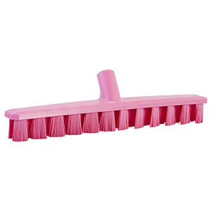 REMCO 70641 VIKAN 16" UST DECK SCRUB- STIFF, PINK