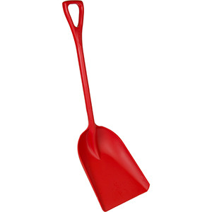 REMCO 69826  ONE-PIECE SHOVEL W/ 14" BLADE, RED