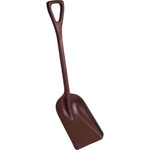REMCO 6981MD4  ONE-PIECE METAL DETECTABLE SHOVEL W/ 10" BLADE, RED
